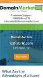 Mobile Screenshot of ezfabric.com